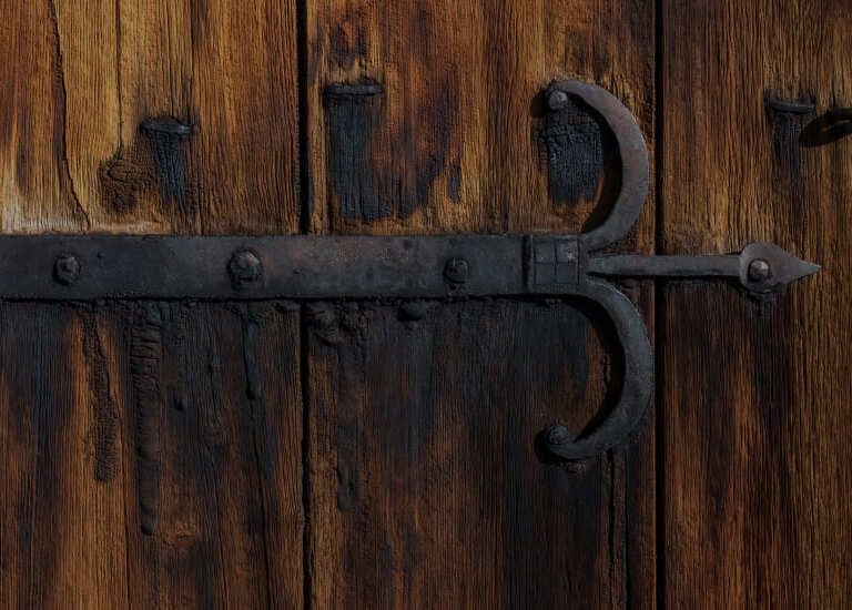 Sword on the fired board